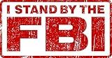 Support the FBI! All earnings go to FBI Membership Assistance Fund Vinyl Vinyl Decal Wall Laptop Bumper Sticker 5"