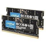 Crucial 64GB DDR5 RAM, 5600MHz (or 5200MHz or 4800MHz) Laptop Memory Kit, SODIMM 262-Pin, Compatible with 13th Gen Intel Core and AMD Ryzen 6000 - CT2K32G56C46S5