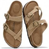 Project Cloud 100% Genuine Leather Womens Sandals Slides for Women (Lian)