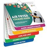 Air Fryer Cheat Sheet Magnets Booklet - Air Fryer Cookbook for Beginners - Air Fryer Liners - Air Fryers Kitchen Gifts Gadgets 2026 - Air Fryer Accessories Cook Books Kitchen+Gadgets Cooking Guide