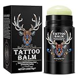 Tattoo Aftercare Butter Balm, 2.6 oz, Old & New Tattoo Moisturizer Healing Brightener for Color Enhance, Natural Organic Tattoo Cream