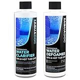 AquaDoc Spa Clarifier & Spa Defoamer Hot Tub Chemical Kit - Includes 16oz Water Clarifier & 16oz Anti-Foam for Hot Tubs