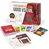 Exploding Kittens Good vs. Evil, 2-5 Players, Ages 7+ Family Card Game
