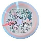 Lone Star Disc Bravo Tombstone | Overstable Disc Golf Distance Driver | Artist Stamp 160-169g | Durable & Smooth Premium Plastic | Super Overstable Utility Disc | Colors May Vary