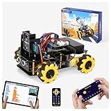 Robotics Kit for Kids Ages 8–12 12-16, ACEBOTT Smart Robot Car Kit with 3MP Camera, STEM Toys for Boys Compatible with Arduino & Scratch,App & Remote Control,STEM Gift for Boys, Girls,Teens and Adults