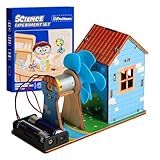 FoxiSteam STEM Toys for Boys Girls Age 6-7 8-13 Science Kits for Wind Power Station Christmas Birthday Gifts for 6 7 8 9 10 11 12 13 14+ Years Old Boys Teens Gift Ideas DIY Building Crafts Kit