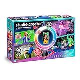 Canal Toys Studio Creator 360 Video Maker Kit, Green Screen and Tripod, Face and Motion Tracker, 10" Light Ring