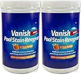 Bosh Chemical Vanish Pool & Spa Stain Remover 2 Pack (4LBS)- Natural Safe Citrus Based, Works Excellent on Vinyl, Fiberglass, and Metals, Removes Rust and Other Tough Stains