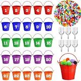JellyArch Bucket Filler Buckets Classroom Management Tools Back to School Bulletin Board Decor Classroom Activities Positive Behavior Reward Jars Preschool Elementary Teacher Essentials(Vibrant Color)