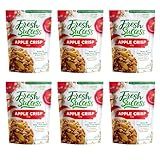 Concord Foods Apple Crisp Mix Easy to Make Dessert with Delicious Ready to Go Ingredients - Sweet, Tender, Fruit Dessert Covered in Buttery, Cinnamon Crumb Topping (8.5 oz Pack of 6)