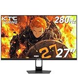 KTC 27'' 280Hz 240Hz Gaming Monitor 1ms GTG 350nits Fast VA 1080P Tilt 126% sRGB Adaptive Sync 4000:1 Contrast Ratio HDR DisplayPort 1.4/HDMI 2.0 VESA