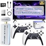 GamingBoy Wireless Retro Gaming Console Built-in 23 Emulators & 20000 Games