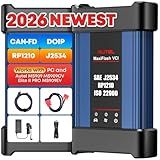 Autel J2534 Pass-Thru Programmer, 2026 OEM Reprogramming Diagnostic Tool, Pro 2.0 Ver. of MaxiFlash Elite, Support J2534/ D-PDU/CAN FD/DoIP Protocols, Work with OE Tools & Ultra Lite Elite II PRO