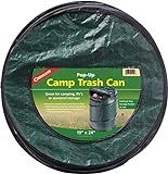 Coghlan's Pop-Up Lightweight Trash Can – Collapsible Waste Bin for Camping, RV, Outdoor Events, and Travel – Durable, Compact, and Easy to Store – 29.5 Gallon