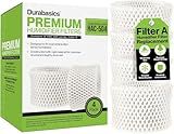 Durabasics 4 Pack of Premium Humidifier Filters Compatible with Honeywell Humidifier Filters HAC-504, HAC-504AW & Honeywell Filter A | Replacement for HCM 350 Filters & Cool Mist Humidifiers