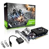 ARDIYES GT 740 4GB GDDR5 Low Profile GPU Graphics Card, 4X HDMI Ports for Quad Multi-Monitor Setup, PCI Express 3.0 x16, Silent Cooling, Ideal for Office and Home Theater