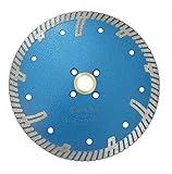 JDK 6 Inch Dry Cutting Granite of Continuous Rim Diamond Protection Teeth Saw Blade with 7/8 Inch Arbor