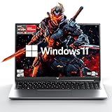 KAIGERR Gaming Laptop, 2026 Laptop with AMD Ryzen 7 7735HS (8C/16T, Up to 4.75GHz), 16GB DDR5 512GB NVMe SSD Laptop Computer, Up to 4TB, 16-inch FHD Display, WiFi 6, Backlit KB, Type-C, Dual Fans