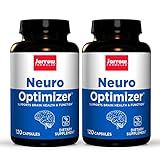 Jarrow Formulas Neuro Optimizer - 120 Capsules, Pack of 2 - Brain Health & Antioxidant Support - Includes 7 Neuro Nutrients - Gluten Free - 60 Total Servings