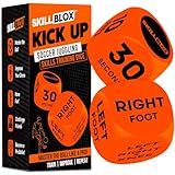 SKILL BLOX Soccer Kick Up Training Dice (2 pcs) - Soccer Gifts for Boys 8-12 Juggling Skills Game - Training Equipment Accessories (Kick UP DICE)