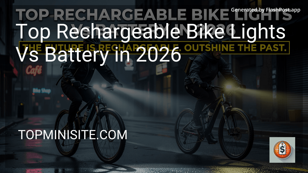Top Rechargeable Bike Lights Vs Battery in 2026 preview