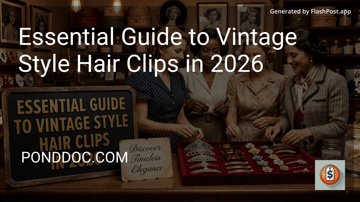 Essential Guide to Vintage Style Hair Clips in 2026 preview