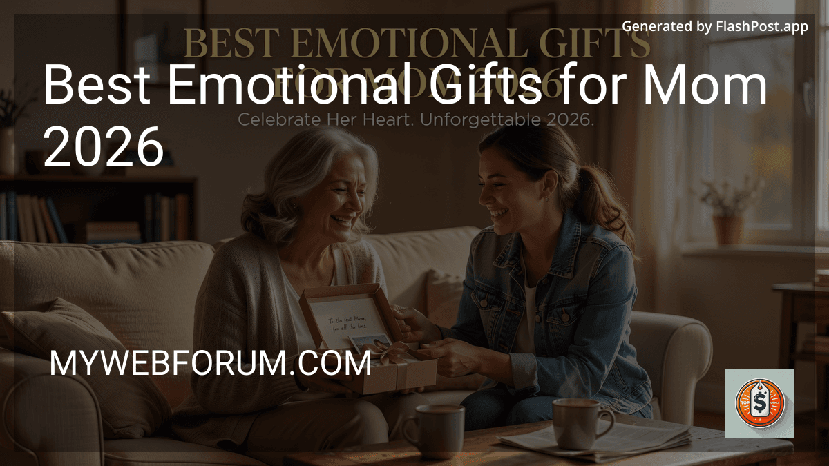 Best Emotional Gifts for Mom 2026 in 2026 image
