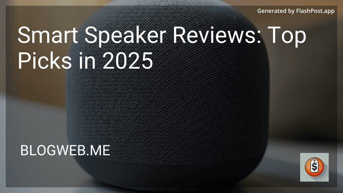 Smart Speaker Reviews: Top Picks in 2025 image