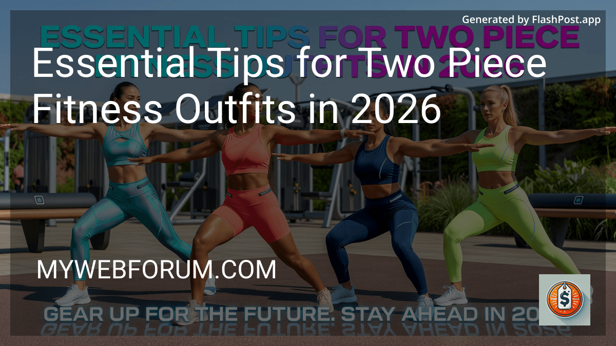 Essential Tips for Two Piece Fitness Outfits in 2026 preview