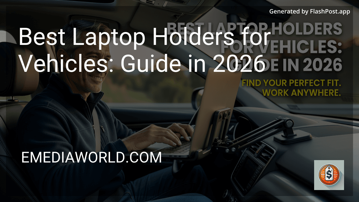 Best Laptop Holders for Vehicles: Guide in 2026 image