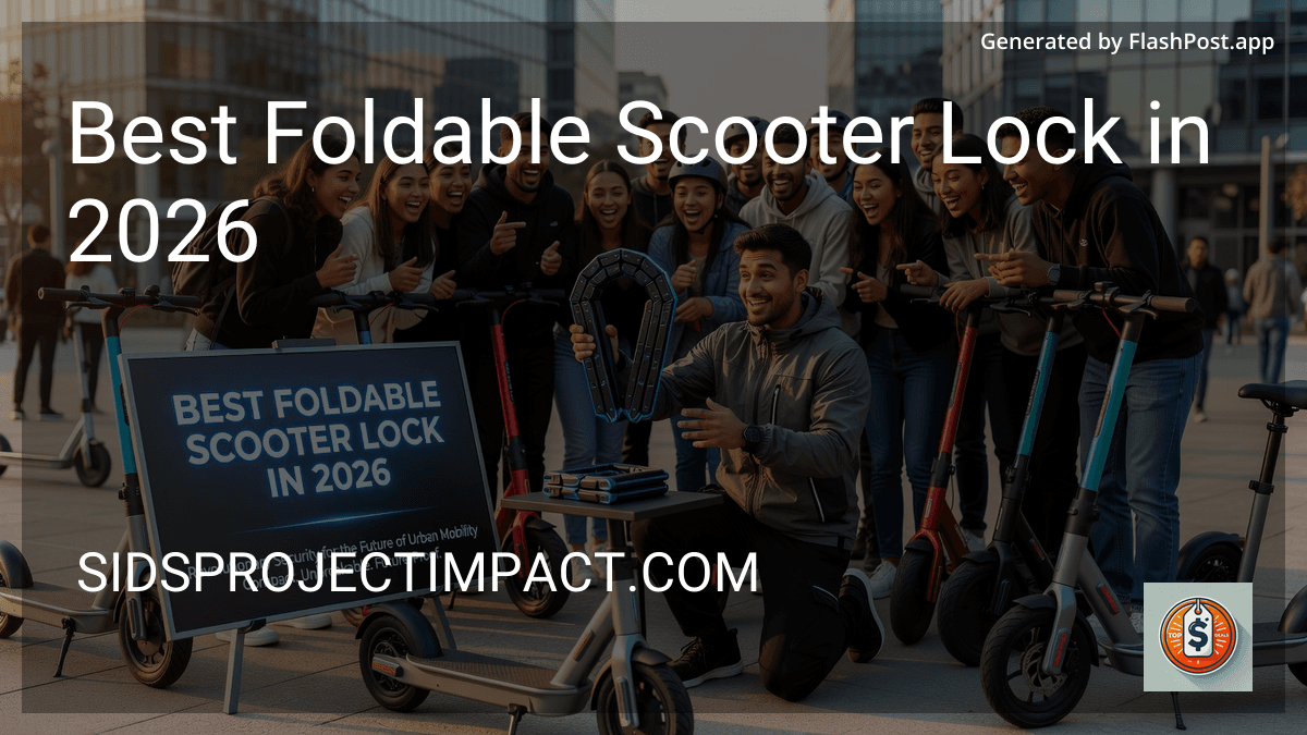 Best Foldable Scooter Lock in 2026 preview