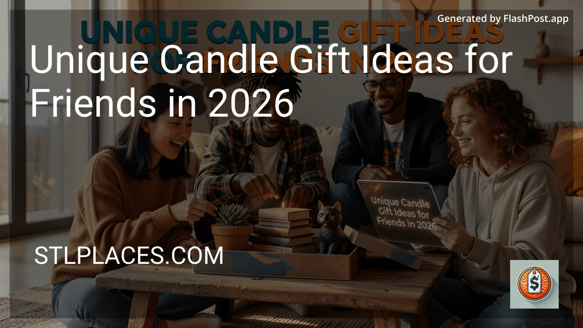Unique Candle Gift Ideas for Friends in 2026 preview