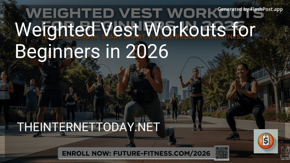 Weighted Vest Workouts for Beginners in 2026 preview