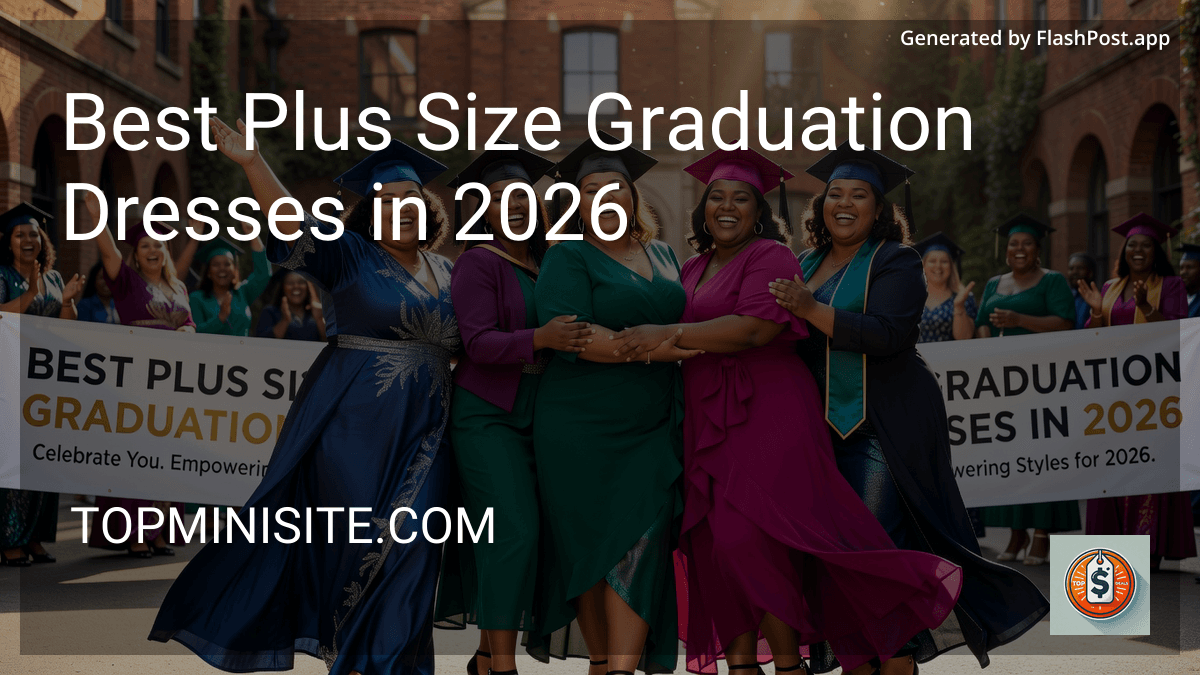 Best Plus Size Graduation Dresses in 2026 image