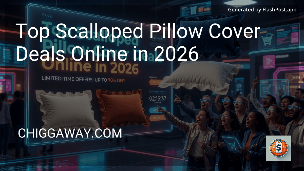 Top Scalloped Pillow Cover Deals Online in 2026 preview