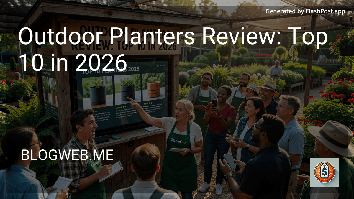 Outdoor Planters Review: Top 10 in 2026