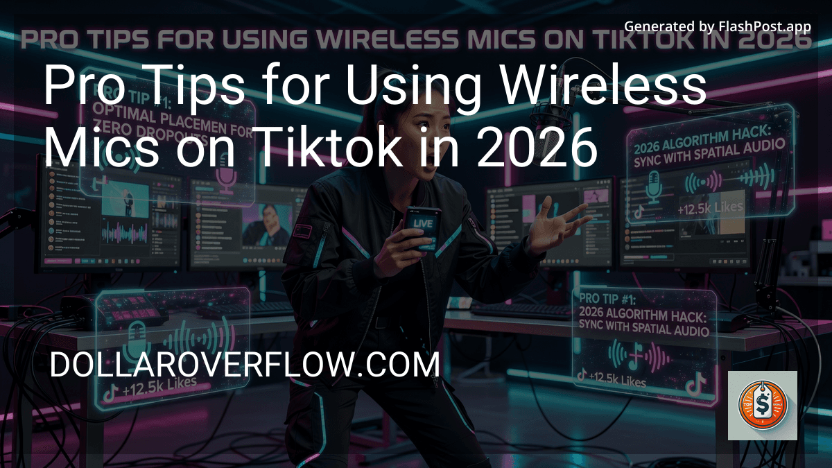 Pro Tips for Using Wireless Mics on Tiktok in 2026 preview