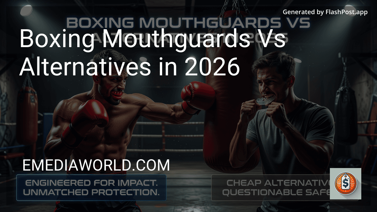 Boxing Mouthguards Vs Alternatives in 2026 preview