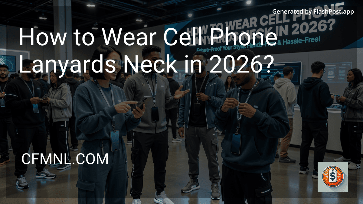 How to Wear Cell Phone Lanyards Neck in 2026?