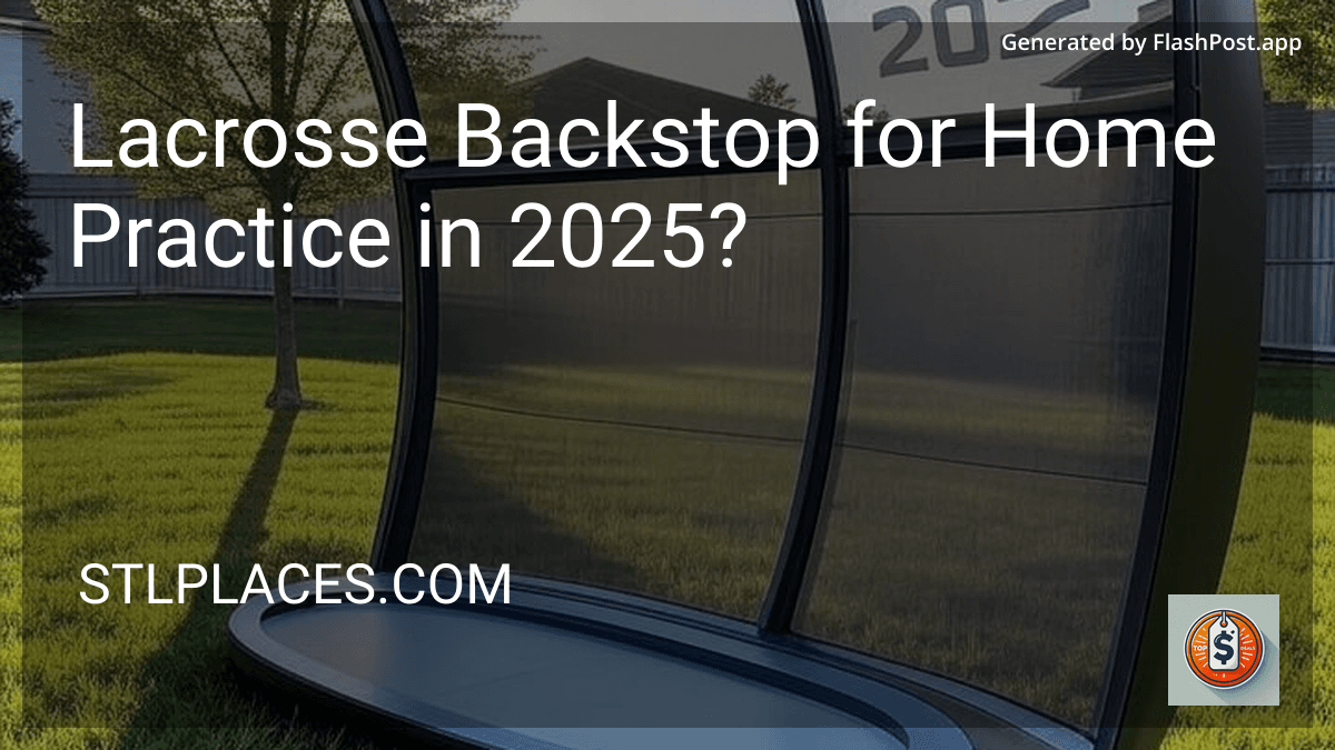 Lacrosse Backstop for Home Practice in 2025? preview