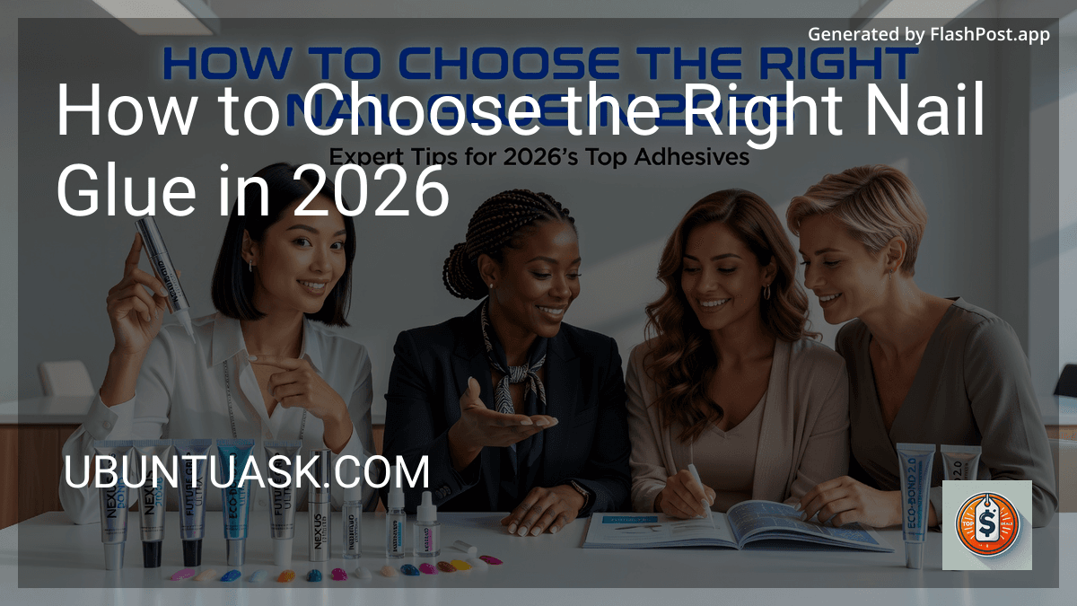How to Choose the Right Nail Glue in 2026 preview