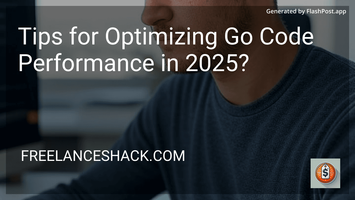 Tips for Optimizing Go Code Performance in 2025? preview