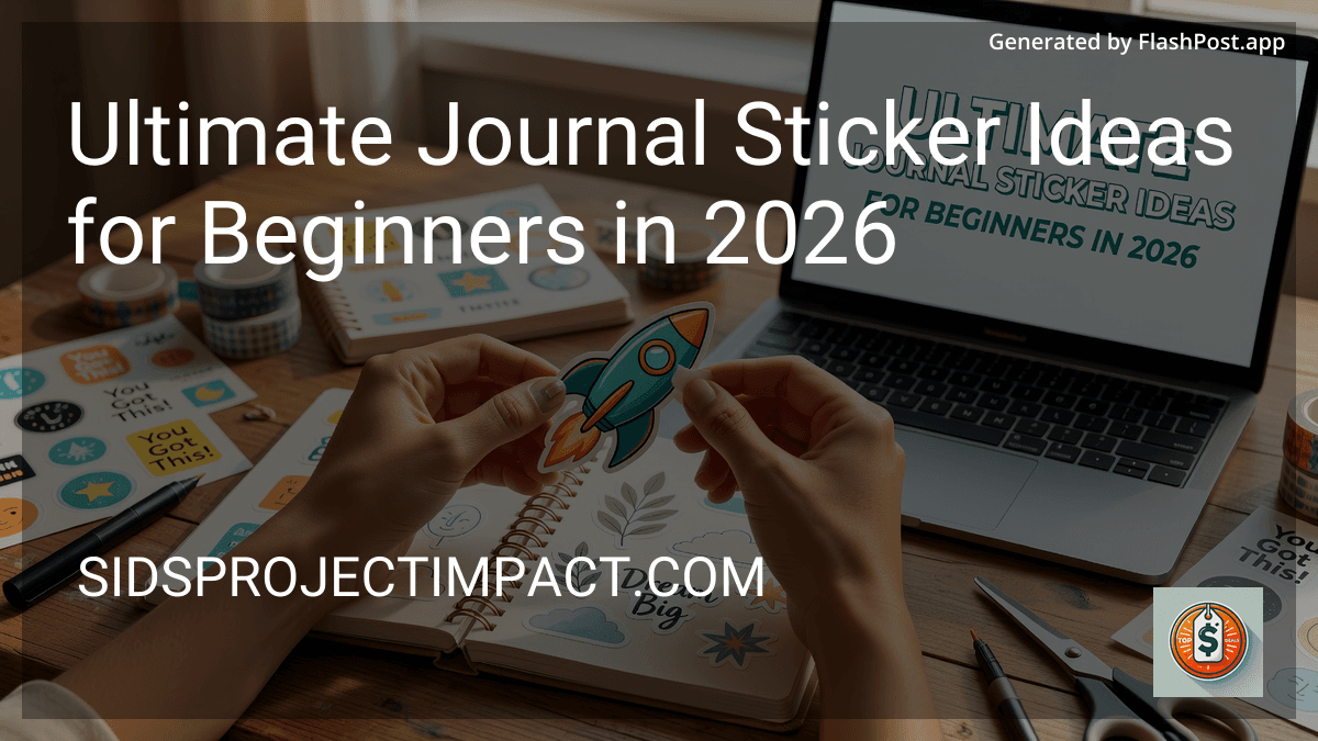 Ultimate Journal Sticker Ideas for Beginners in 2026 image