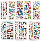 Puffy 3D Sticker for Kid & Toddler 500+ Variety Pack Cute Scrapbook Sticker
