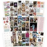 Codersparadise Manifestation Kit 2026 – 16 A4 Vision Board Sheets (250+ Elements), Daily Affirmations & Life Goals Quotes, Aesthetic Vision Board Wall Art, Dream Life Motivation Posters for Women &Men