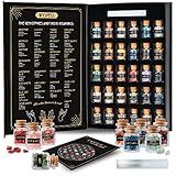 Healing Crystals in Jars 30 PCS - Crystals for Witchcraft - Real Witch Crystals in a Bottle - Altar Witchcraft Stones - Crystal Witchcraft Supplies - Mini Gemstones - Wiccan Supply Tool