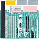 Keadic 43Pcs Tools Gunpla Tool Kits Gundam Model Tool Kit Hobby Building Tools Kit Professional Gundam Model Tools Kit Modeler Basic Tools Craft Set for Hobby Building