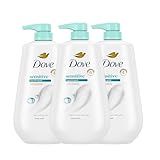Dove Body Wash Sensitive Skin 30.6 oz Pump 3 Pack, Sulfate Free
