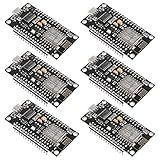 6pcs ESP8266 NodeMCU LUA CH340 ESP-12E WiFi Internet Development Board 4M Flash Serial Wireless Module for Arduino IDE/Micropython New Version