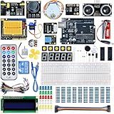 Super Starter Kit for Adults and Schoolchildren Compatible with Arduino IDE, Includes UNO R3 Board and Tutorial Includes Breadboard & Module Kit